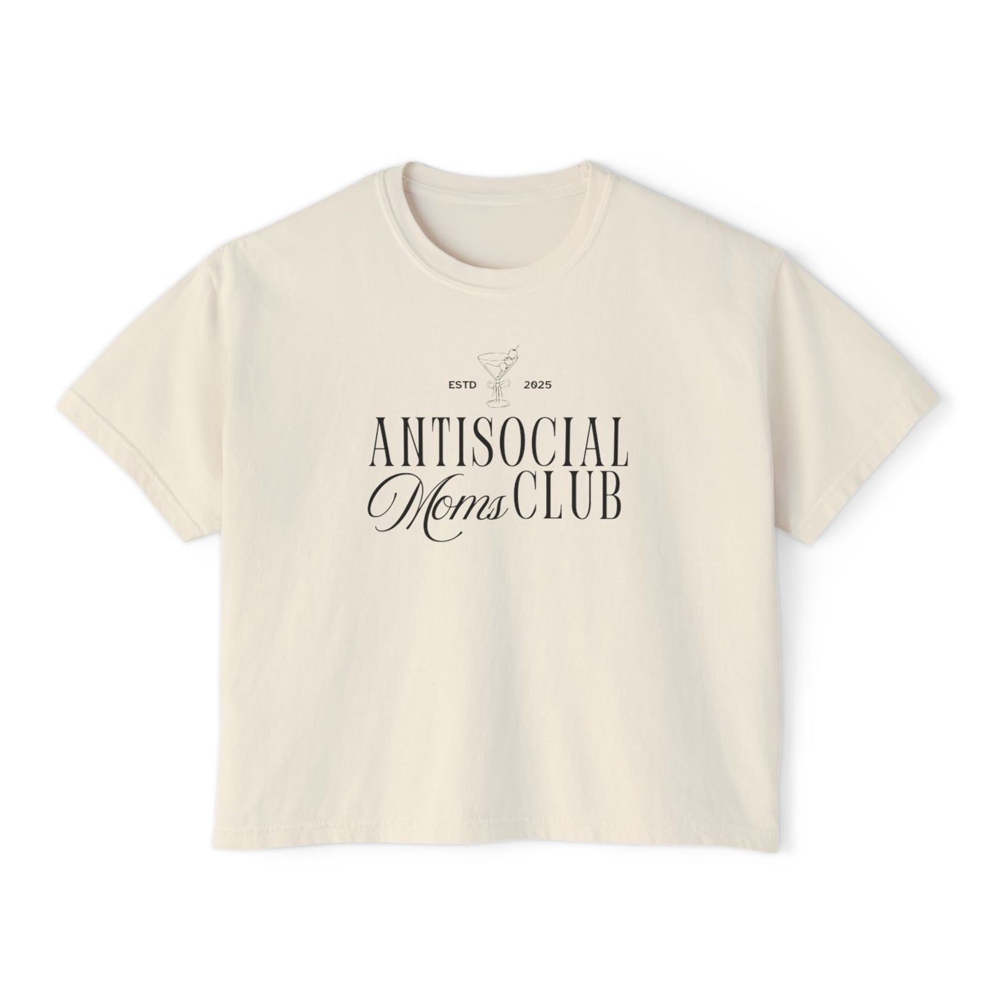 ANTISOCIAL MOMS CLUB CROP