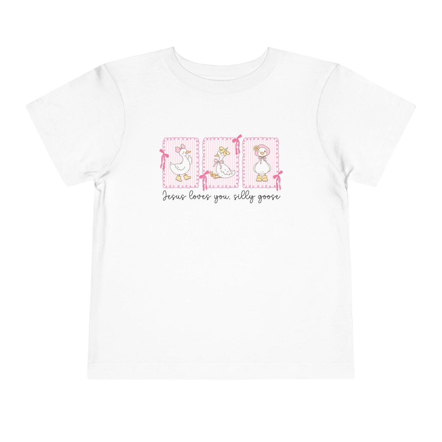 SILLY GOOSE, JESUS LOVES YOU TEE