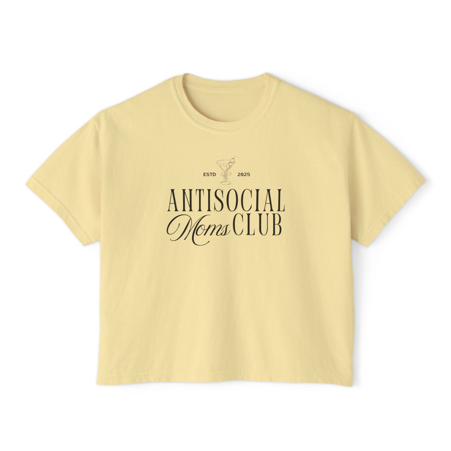 ANTISOCIAL MOMS CLUB CROP