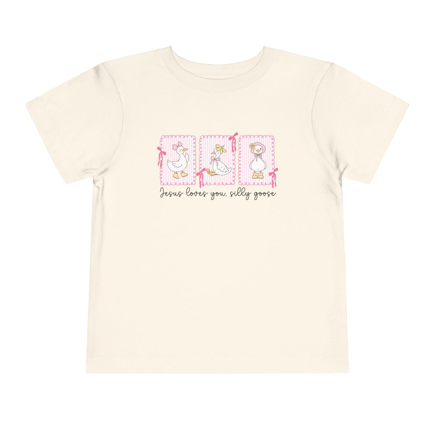 SILLY GOOSE, JESUS LOVES YOU TEE