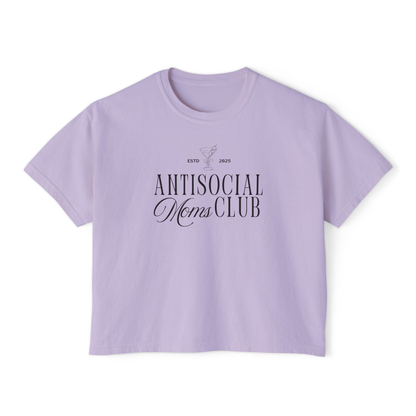 ANTISOCIAL MOMS CLUB CROP