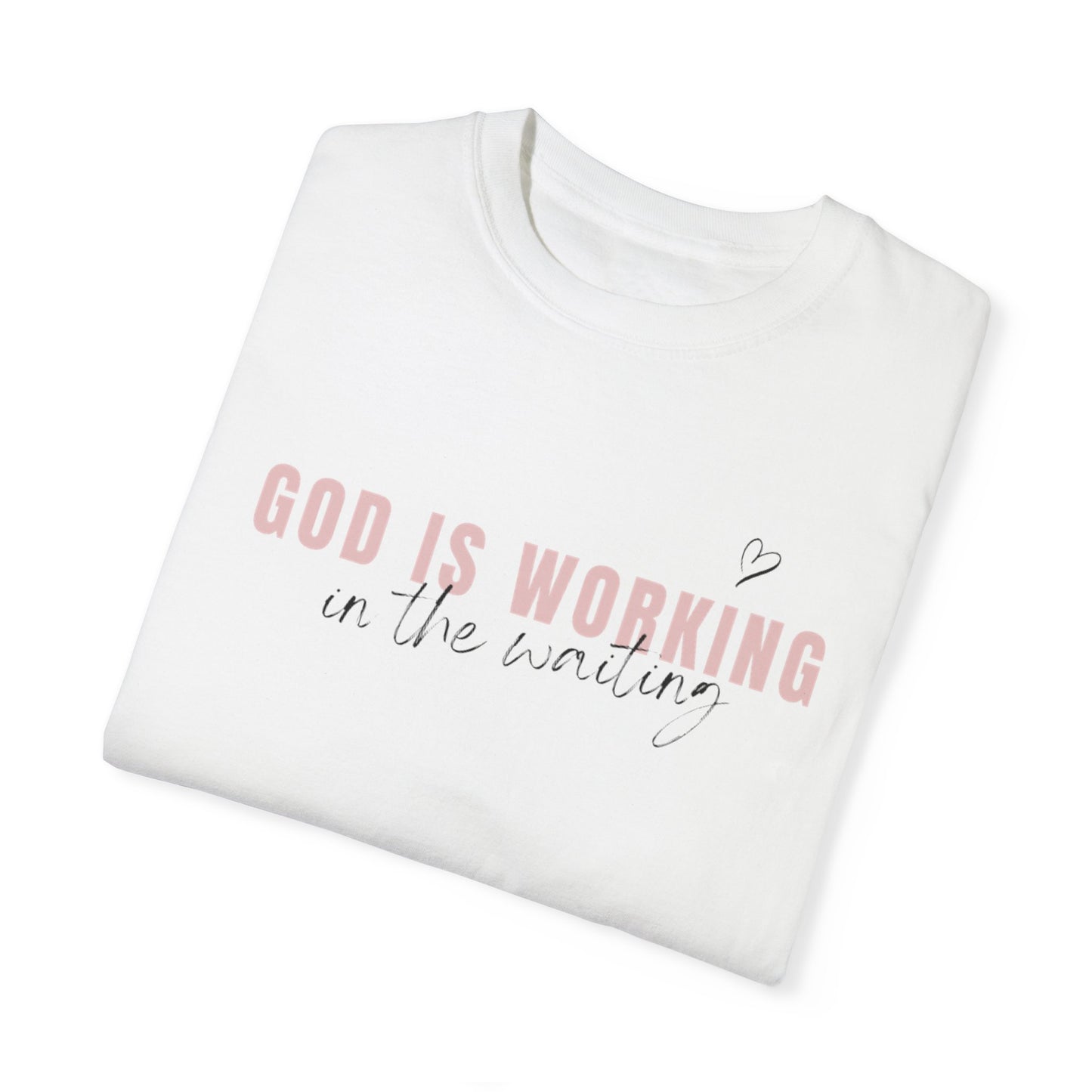 WORKING IN THE WAITING TEE
