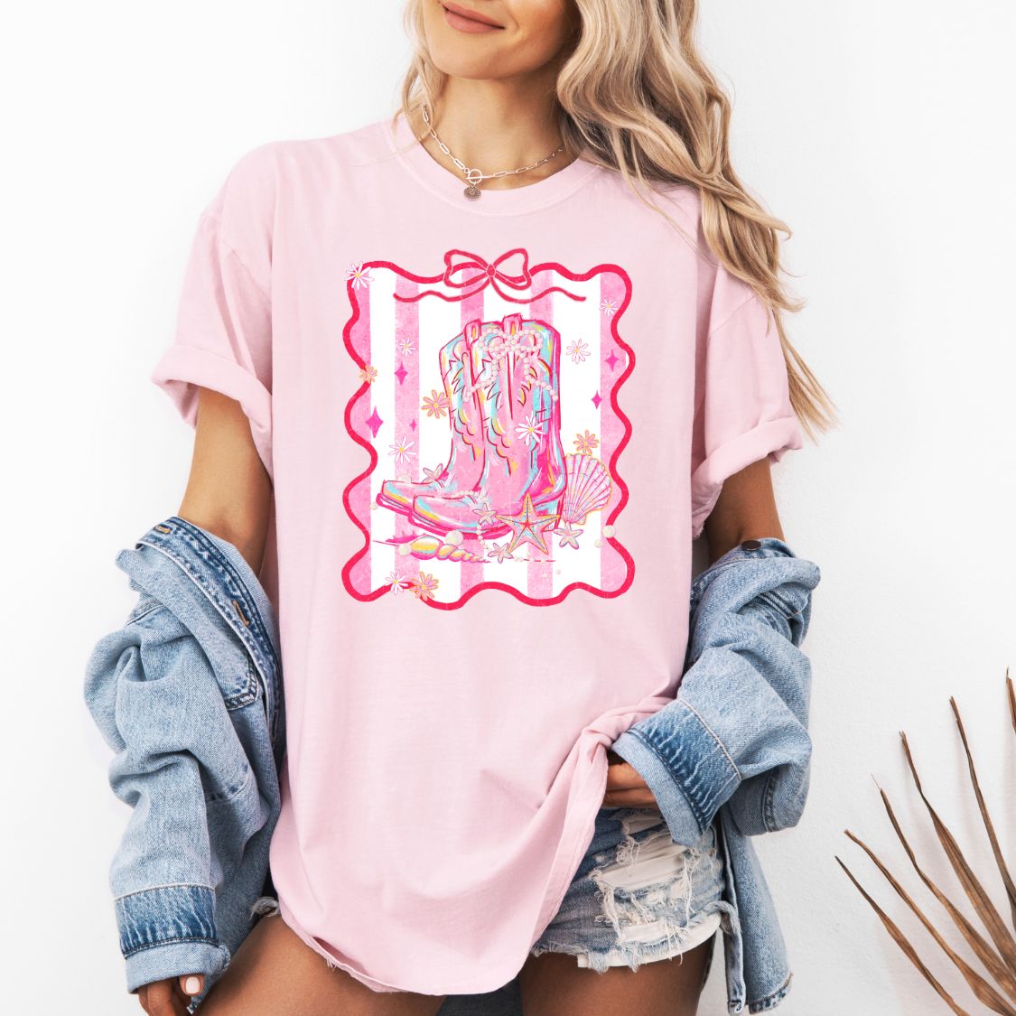 COSTAL COWGIRL TEE