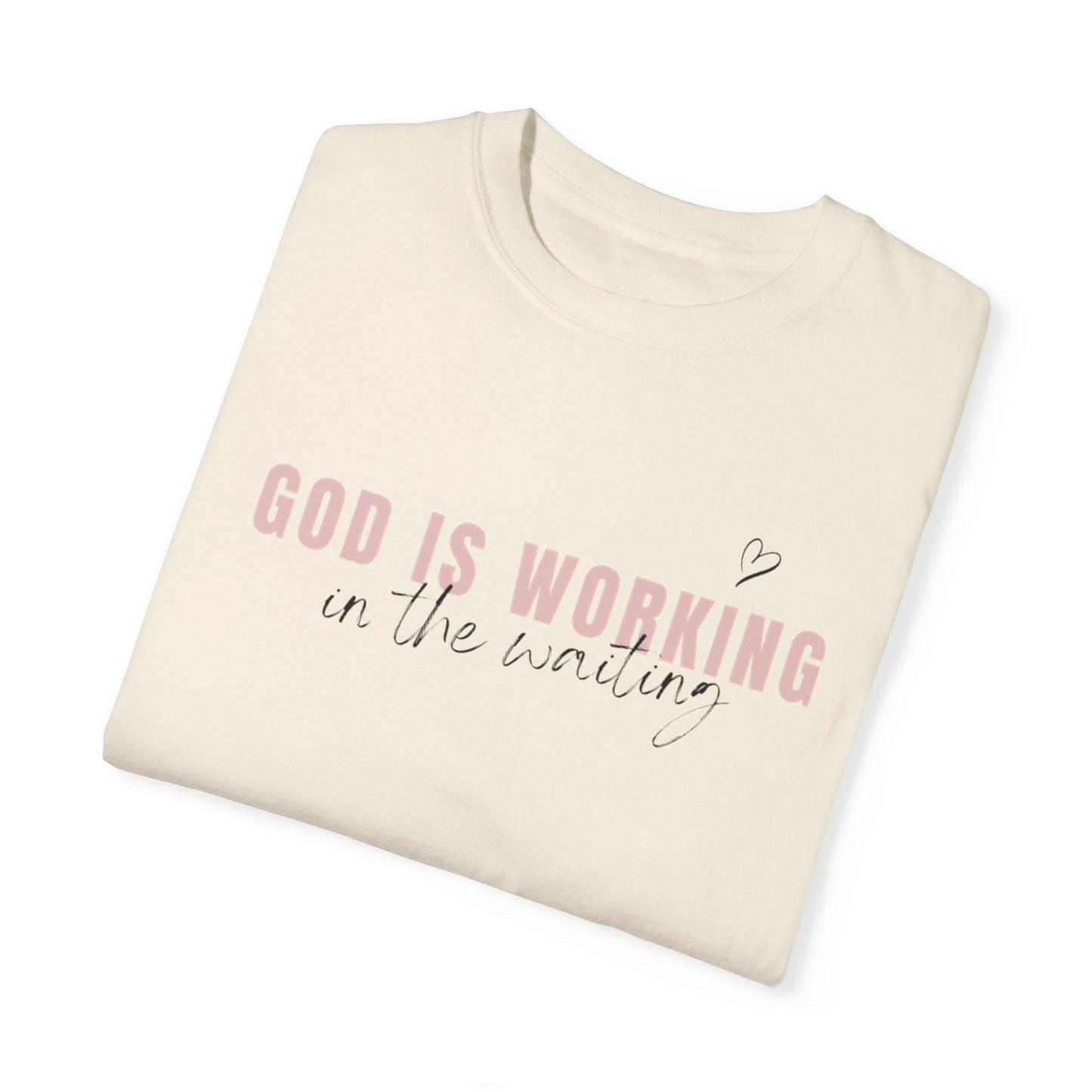 WORKING IN THE WAITING TEE