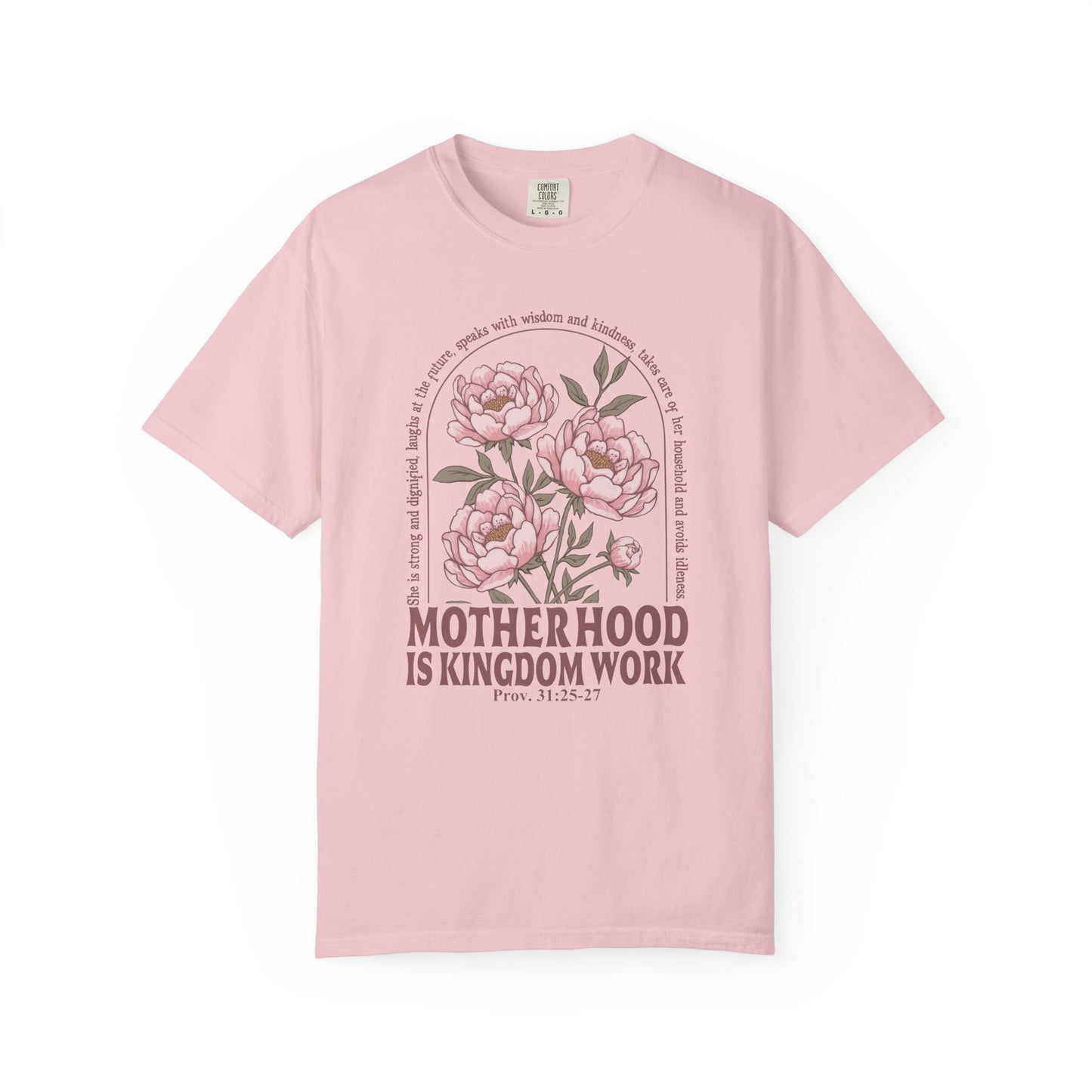 MOTHERHOOD IS KINGDOM WORK TEE