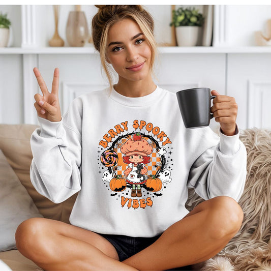 BERRY SHORT CAKE SPOOKY SWEATSHIRT