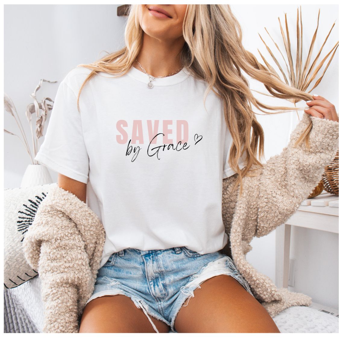 SAVED BY GRACE TEE