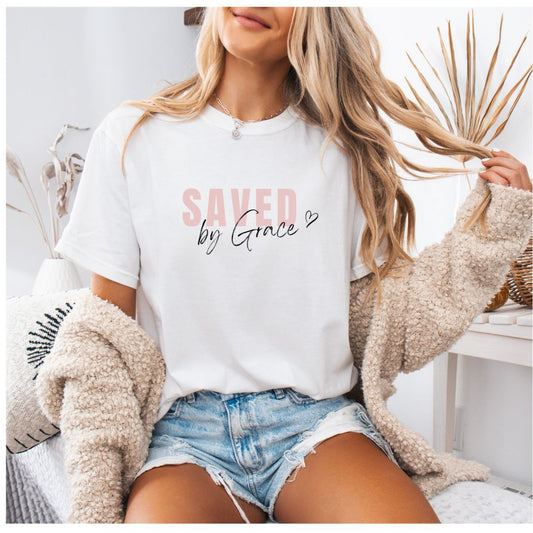 SAVED BY GRACE TEE
