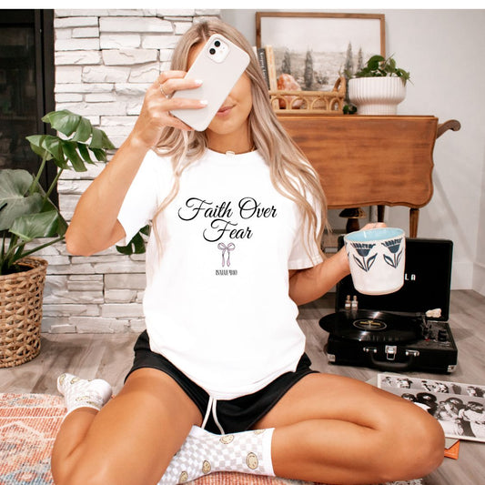 FAITH OVER FEAR TEE