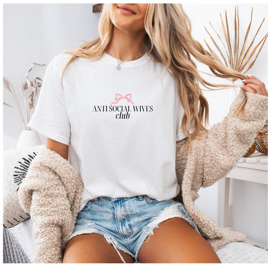 ANTI SOCIAL WIVES CLUB TEE